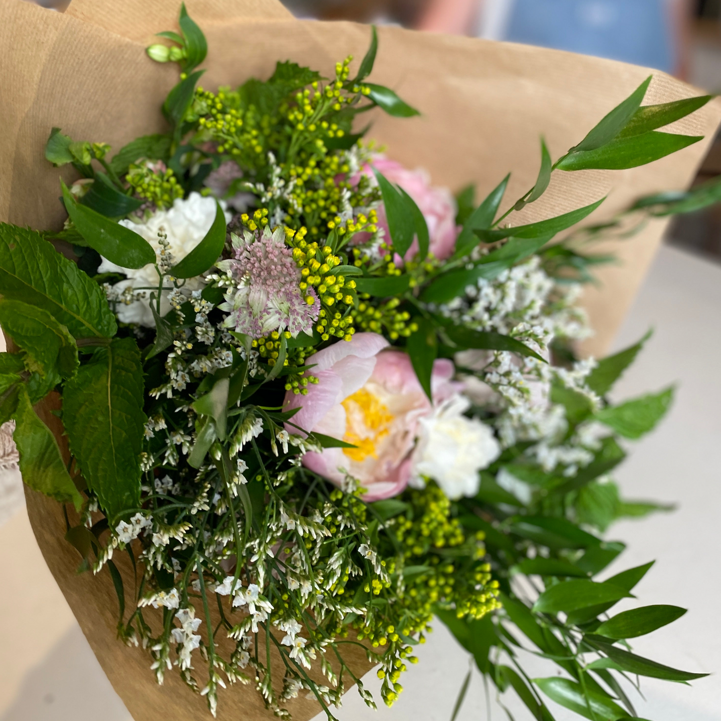 Bouquet Champêtre-Romantique
