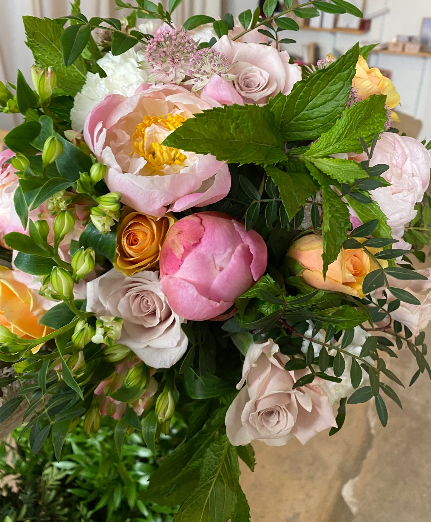 Bouquet Champêtre-romantique